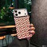 Cat and fish pattern magnetic ultra-thin case for iPhone
