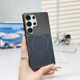 Magsafe Magnetic matte case for Samsung.