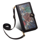 RFID handle rope crossbody case for iPhone