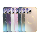 Magsafe Magnetic Electroplated Frosted Case for iPhone