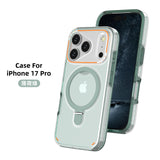 Magsafe magnetic bracket anti fingerprint case for iPhone