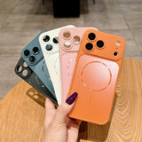 Original color electroplated high-end magnetic case for iPhone