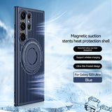 Magsafe magnetic heat dissipation invisible bracket case for Samsung