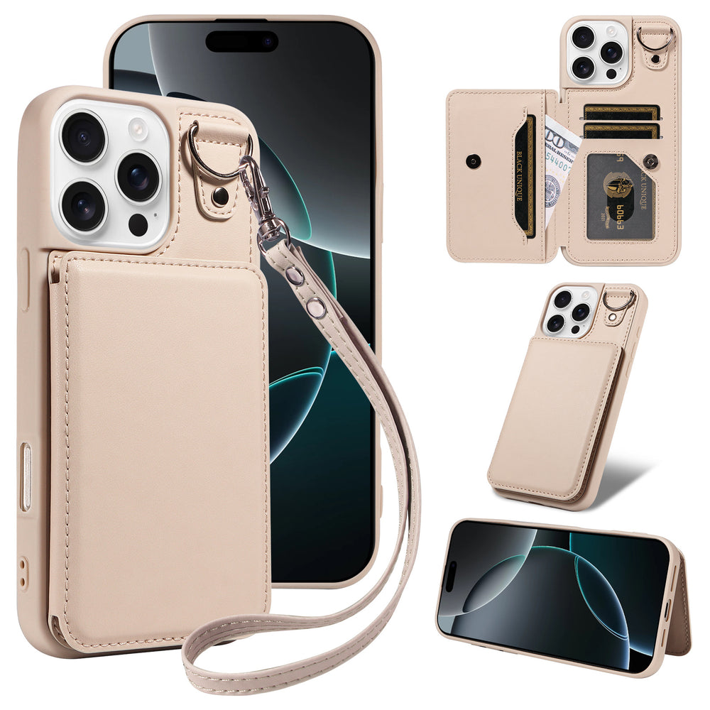 Stand Wallet Case for iPhone