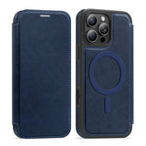 RFID Magsafe Magnetic Flip Wallet Case for iPhone