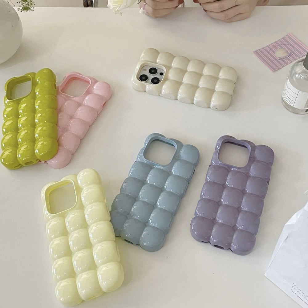Solid color creative phone case for iPhone