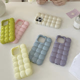 Solid color creative phone case for iPhone