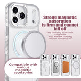 Magsafe Magnetic Transparent Glitter Case for iPhone