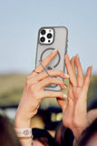 Rotating stand frosted case for iPhone