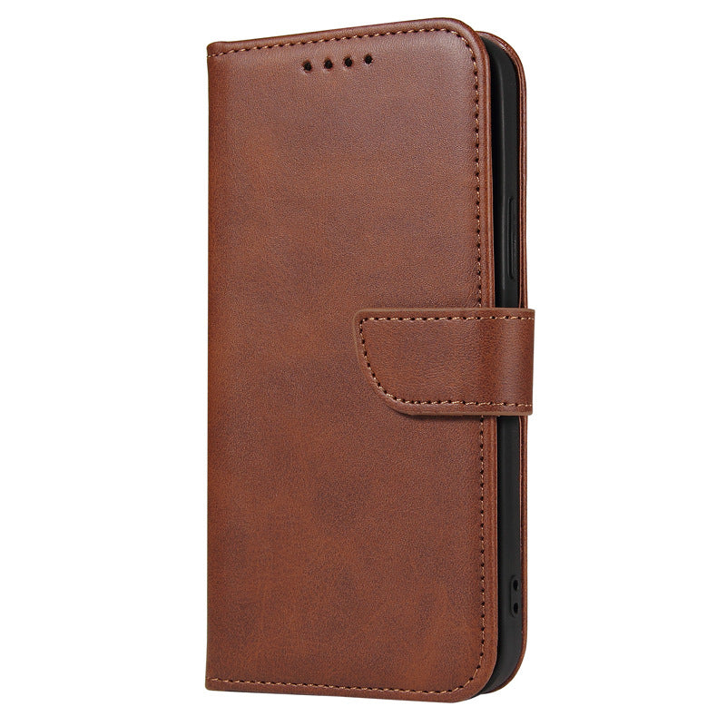 Leather Flap with Card Holder Case for iPhone