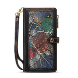 RFID handle rope crossbody case for iPhone