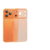 Ultra thin frosted silicone soft case for iPhone