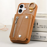 Lychee pattern faux leather wallet case for iPhone