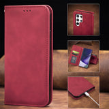 Flip leather with wallet case for Samsung