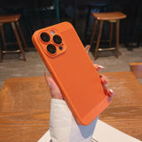 Heat Dissipation Oil-spray Lens Protector Case for iPhone
