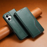 Flip business card insertion wallet case for iPhone
