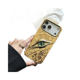 Devil's Eye Pleated Electroplating Case for iPhone
