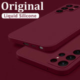 Shockproof Liquid Silicone Case for Samsung