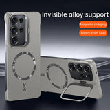 Lens Holder Magsafe Magnetic Ultra Thin Frameless Case For Samsung