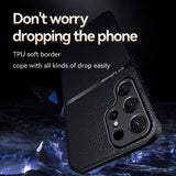 Business Leather Magnetic Stand Case For Samsung