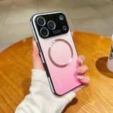 Luxury Magnetic Gradient Streaming Case For iPhone
