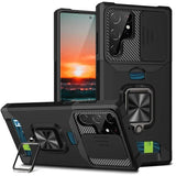 Card Slot Shockproof Holder case for Samsung