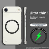 Ultra Thin Hard PC Magnetic Frameless Case For iPhone