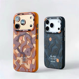 MagSafe Magnetic Geometric Graffiti Hard Case for iPhone