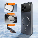 Slim Silky Matte Hard Magnetic Case For iPhone