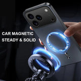 Slim Silky Matte Hard Magnetic Case For iPhone