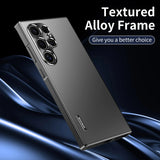 Magnetic Aluminum Frame Metal Case For Samsung