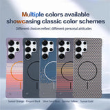 Ultra Thin Carbon Fiber Magnetic Frameless Case for Samsung