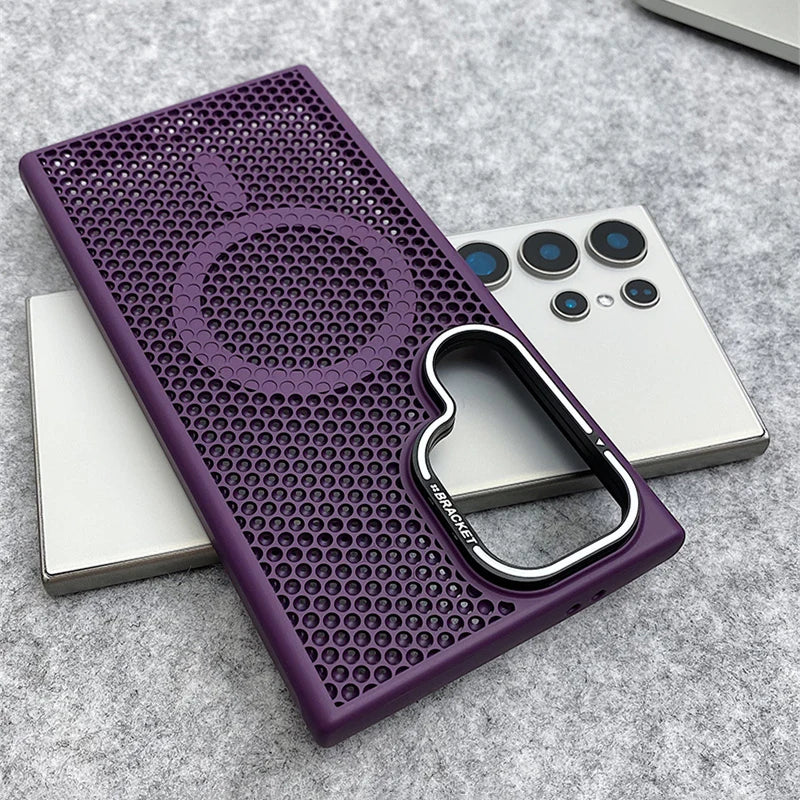 Heat dissipation MagSafe magnetic case For Samsung