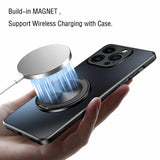 Matte Kickstand Ring Magnetic Case for iPhone