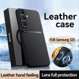 Holder Magnetic Leather Case Samsung