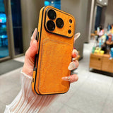 Luxury Matte Shockproof Bumper Case For iPhone