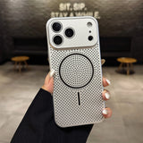 Magsafe Breathable Cooling Heat Dissipation Hard Case For iPhone