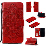 Luxury Leather Wallet Flip Stand Case For Samsung