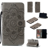 Luxury Leather Wallet Flip Stand Case For Samsung