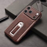 Luxury Rotation KickStand Business Leather Case For iPhone