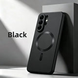 Luxury Magnetic Silicone Lens Protector Case for Samsung