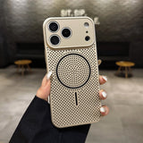 Magsafe Breathable Cooling Heat Dissipation Hard Case For iPhone