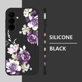 Purple Peony Flower Case For Samsung