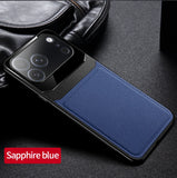 business-style Leather Shockproof case for iPhone