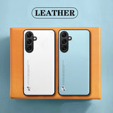 Leather Shockproof Hard Bumper Case For Samsung