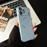 Ultra Thin Matte Magnetic Frameless Case For iPhone