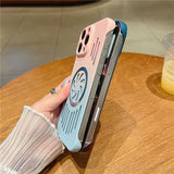 Luxurious Gradient Hollow-out Cooling Magnetic Case for iPhone