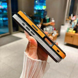 Luxury Matte Shockproof Bumper Case For iPhone