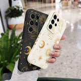 Golden Starry Sky Case For Samsung
