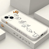 Cute Canned Cats Case For iPhone